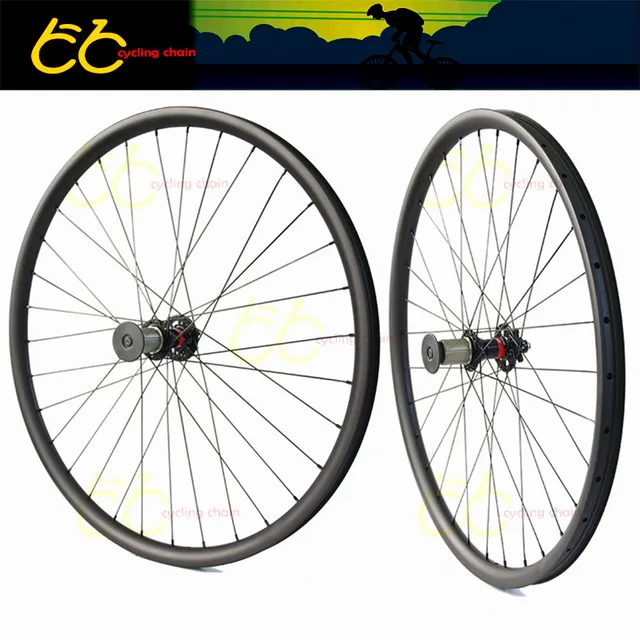 Cheap Hot Sale High-End Tubeless Carbon Bicycle Wheels MTB Carbon 29ER Wheels UD/3K Matt/Glossy Disc Brake Wheel for mount bikes