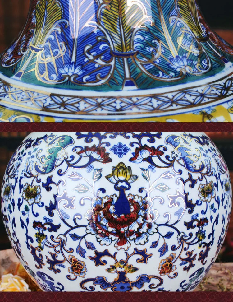 Древняя фарфоровая ваза династии Цин, голубая и белая керамическая ваза для цветов Цзиндэчжэнь, Династия Юань, керамика s