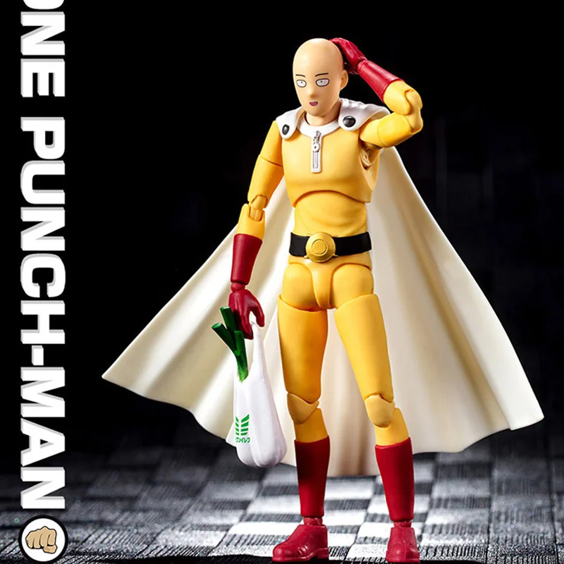 Dasin аниме di UN PUGNO UOMO Saitama Genos SHF фигурка GT modello giocattolo игрушки фигурка - Цвет: Saitama