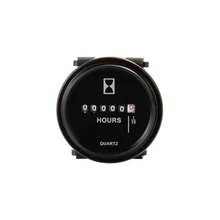 12 В, 24 В, 36 В, мини-счетчик часов, судовой лодочный двигатель, 2 дюйма, круглый водонепроницаемый датчик, автомобильные грузовики, механический счетчик часов, счетчик, таймер, Новинка