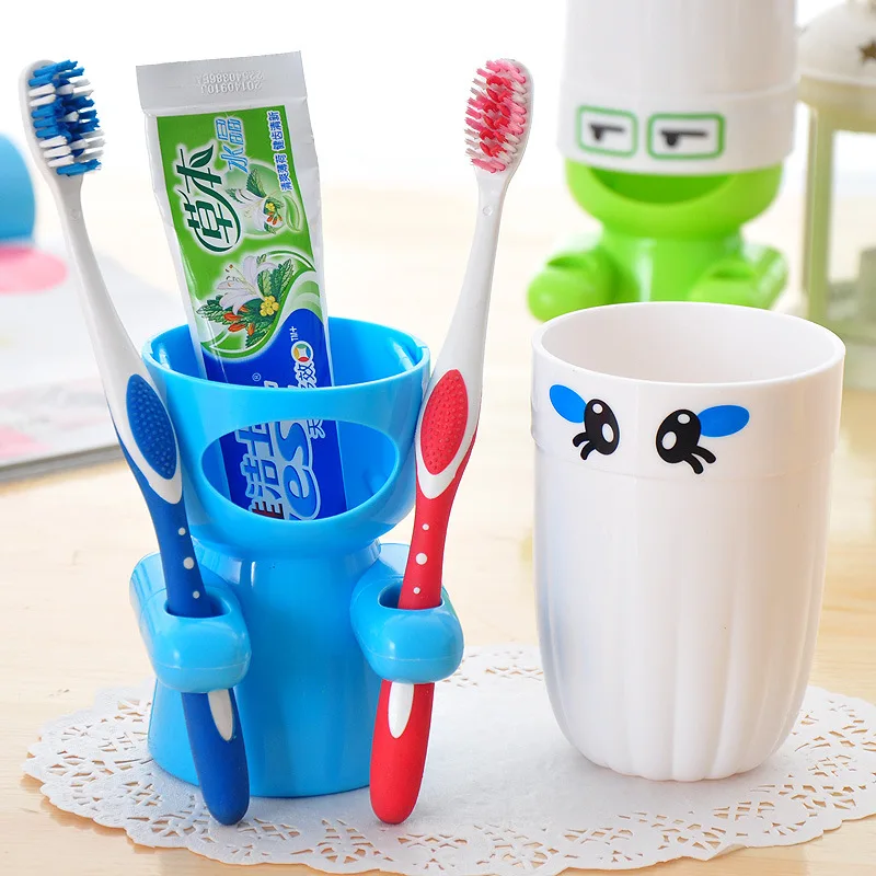 

KIDS Cute Cartoon Household Merchandises Toothbrush & Toothpaste Holders Toothpaste and Toothbrush Stand