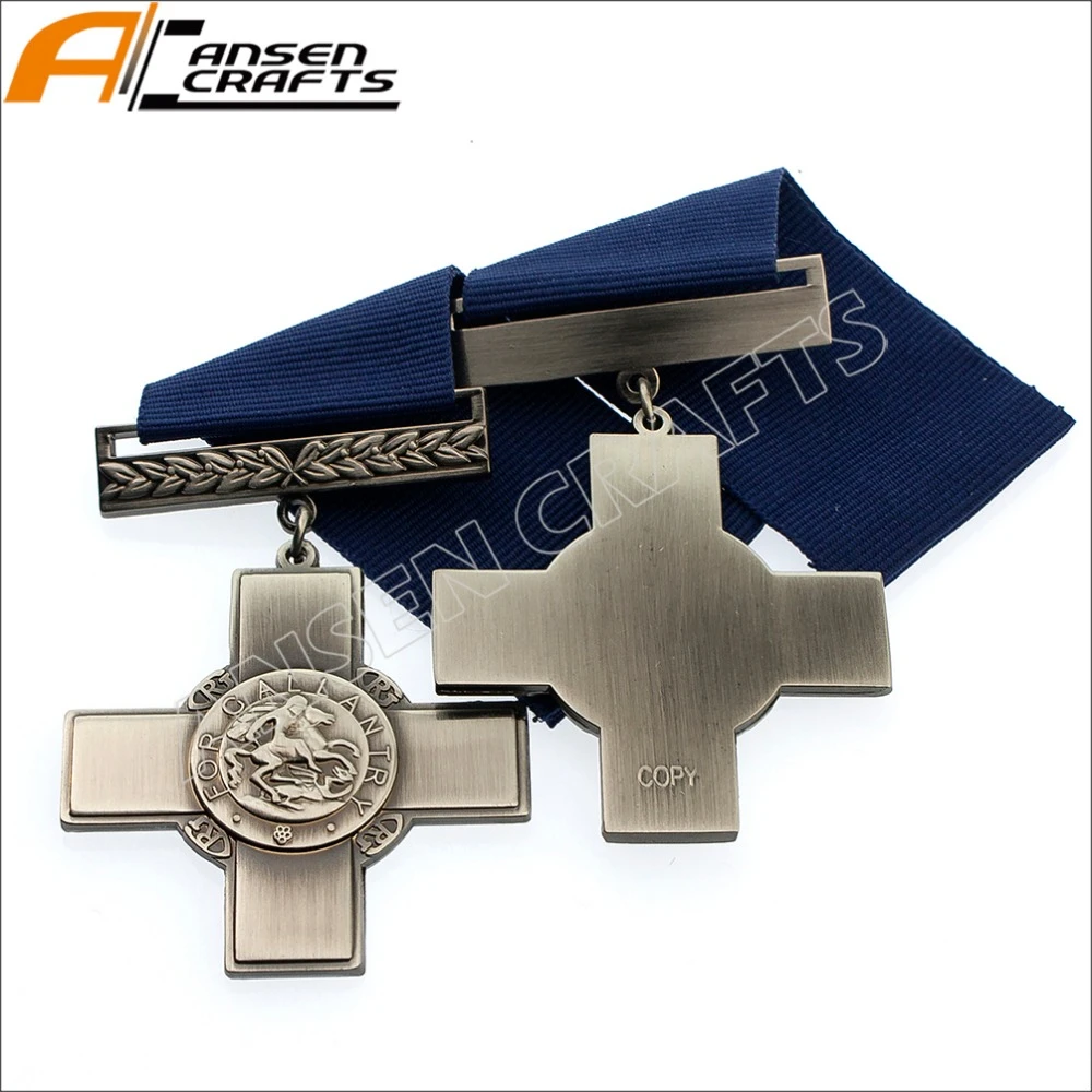 Cross For Gallantry Award British Military Medal Pins & Badges