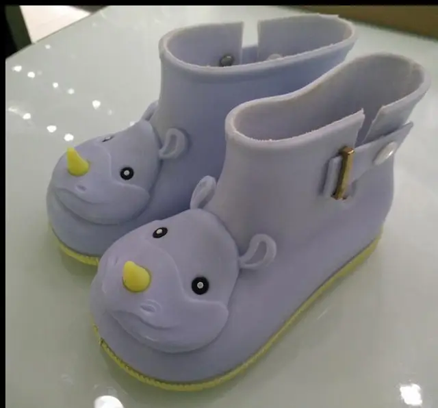 mini melissa rhino rain boots