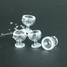 Мини Кукольный дом Siwan сцена из глины с группой из четырех маленьких стаканов