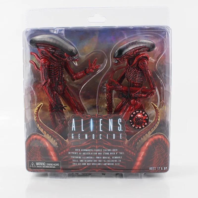 2 стиля NECA Alien VS Predator Tru эксклюзивный Alien genoid ПВХ фигурка игрушка