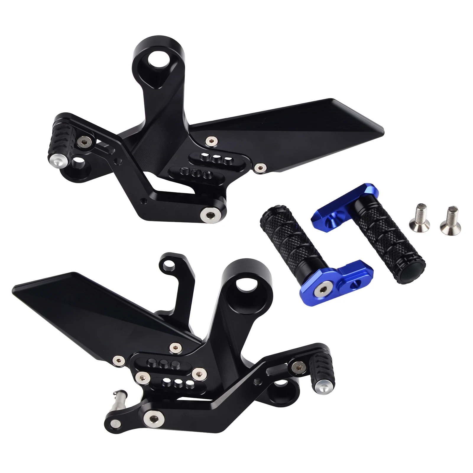 Мотоцикл Регулируемый Rearset подножка подножки задние комплекты для Yamaha MT 09 MT09 Tracer