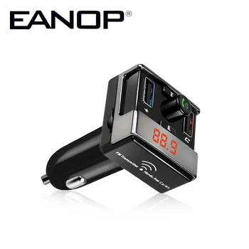 

EANOP Car 2 in 1 Bluetooth FM Transmitter Receiver Stereo mp3 Player With USB Adapter Car-styling adaptor