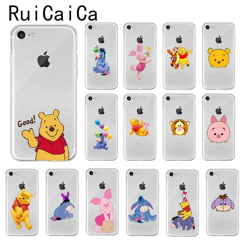 Ruicaica милый чехол для iPhone 8 7 6 6S Plus X XS MAX 5 5S SE XR 10|Чехлы-накладки| |