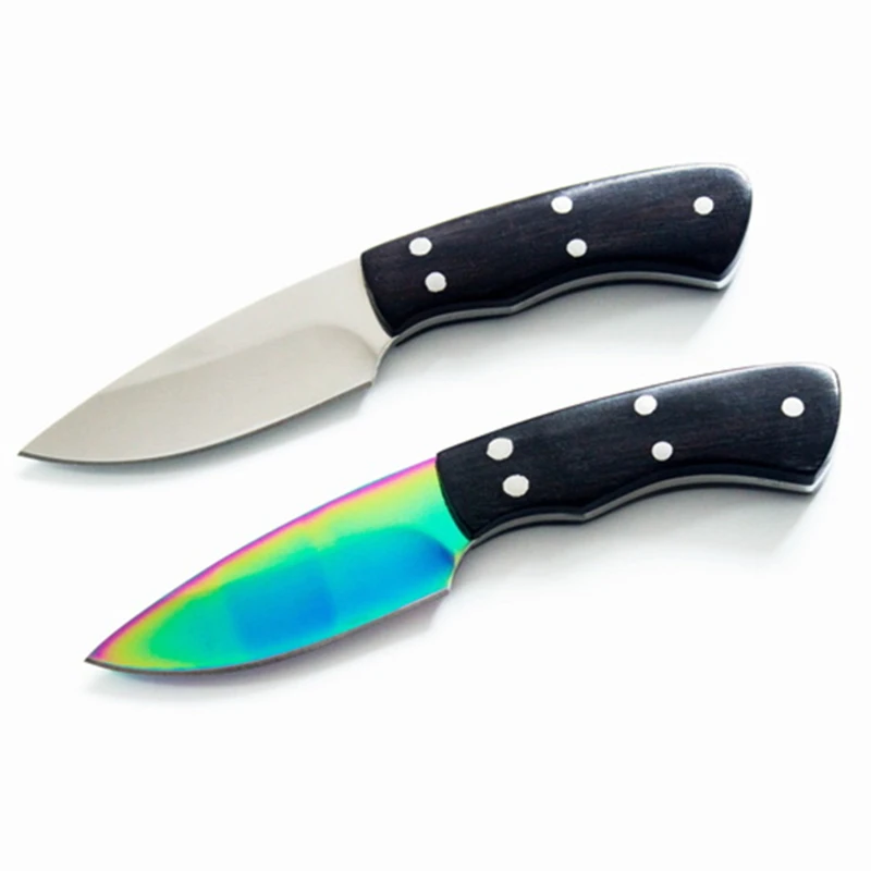 

Top EDC Blade Knife Flipper Camping Survival Knives Hunting Tactical Assisted Knife Steel Titanium Fixed Blade Knife