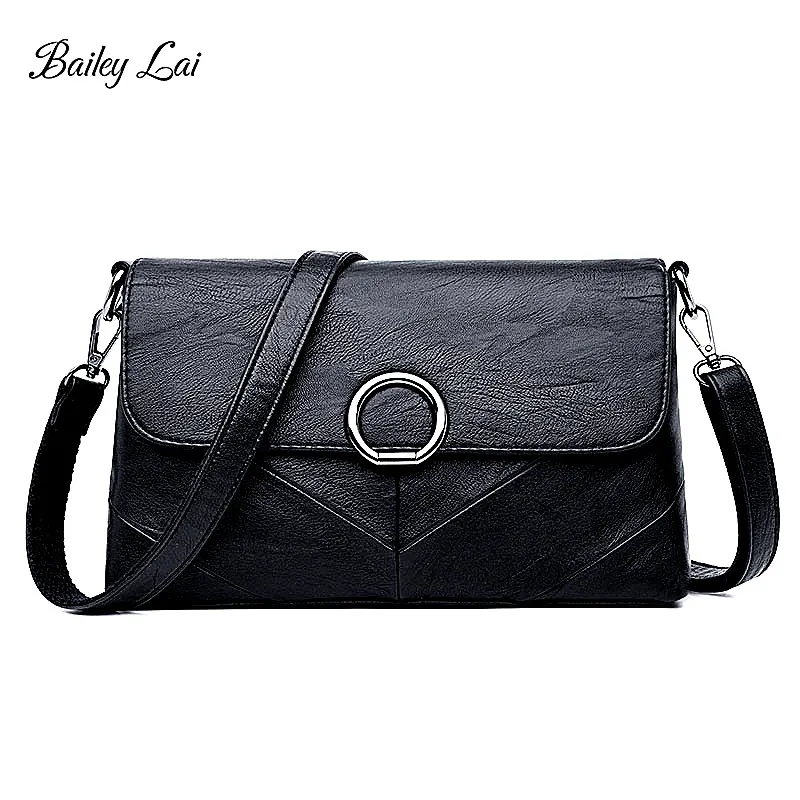 

BAILEY LAI 2019 New Korean Version The Small Flap Women Bag Fashion Handbags Retro Shoulder Bag Mini Messenger Bag Mobile Bags