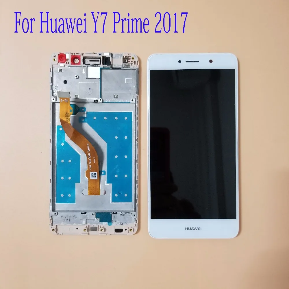 

With Frame For Huawei Y7 Prime 2017 Nova Lite+ TRT-TL00 TRT-LX1 TRT-L21X TRT-LX3 LCD Display Touch Screen Digitizer Assembly