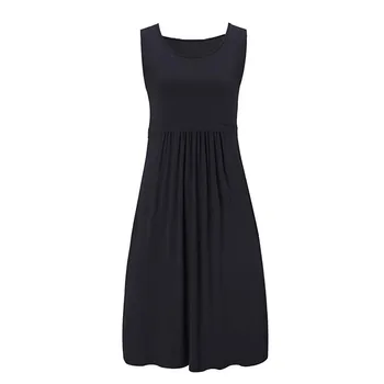 

2019 Maternity Dresses Maternity Breastfeeding Dresses Robe Grossesse Clothes For Pregnant Women Summer Solid Sleeveless Dress