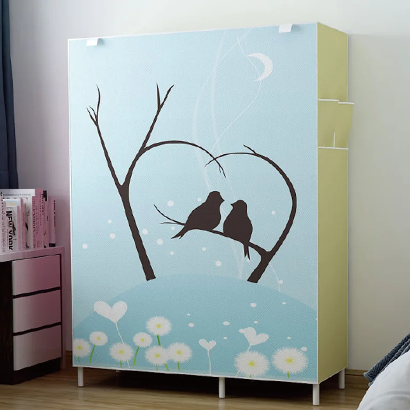  Kaidi simple wardrobe Multifunction fabric closet portable wardrobe furniture cloth storage clothes - 33018305364