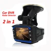 (Con voz rusa) 2 en 1 720P detector de radar DVR para coche cámara con grabadora para coche anti radar g-sensor Video registrador detector de coche ► Foto 1/6