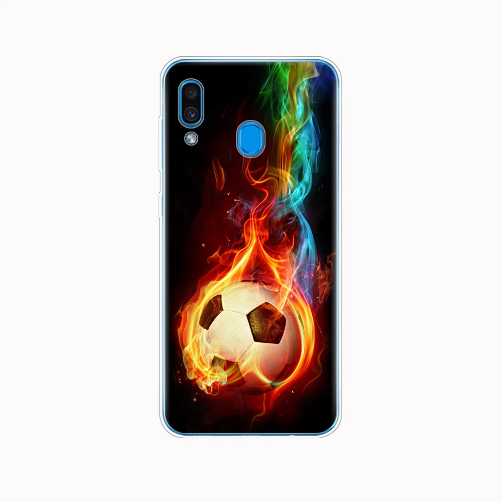 Case For Samsung A50 Case For Samsung Galaxy A50 A60 A10 A30 A40 A70 A 50 2019 A9 A7 2018 football brazil germany sweden