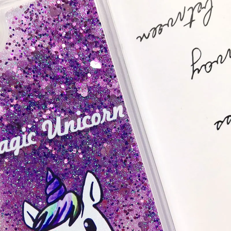 6A Etui Xiaomi Redmi 6A чехол Kawaii Единорог Блестящий жидкий зыбучий песок задняя крышка для Funda Xiaomi Redmi 6 6A Xiomi чехол для телефона