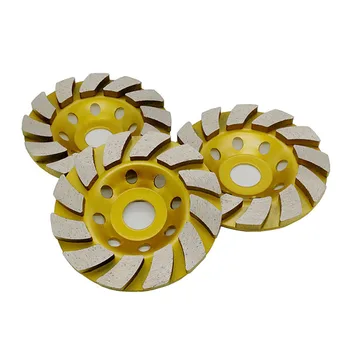 

4 Inch Inner Diamond Wheel Disc Bowl Grinding Cup Concrete Granite Marble Stone Polishing Pads Masonry Tools