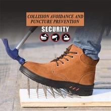 DAOKFPO Новая защитная обувь, предотвращающая попадание/пирсинг, дышащая Рабочая уличная защитная обувь, противоскользящие и износостойкие кроссовки