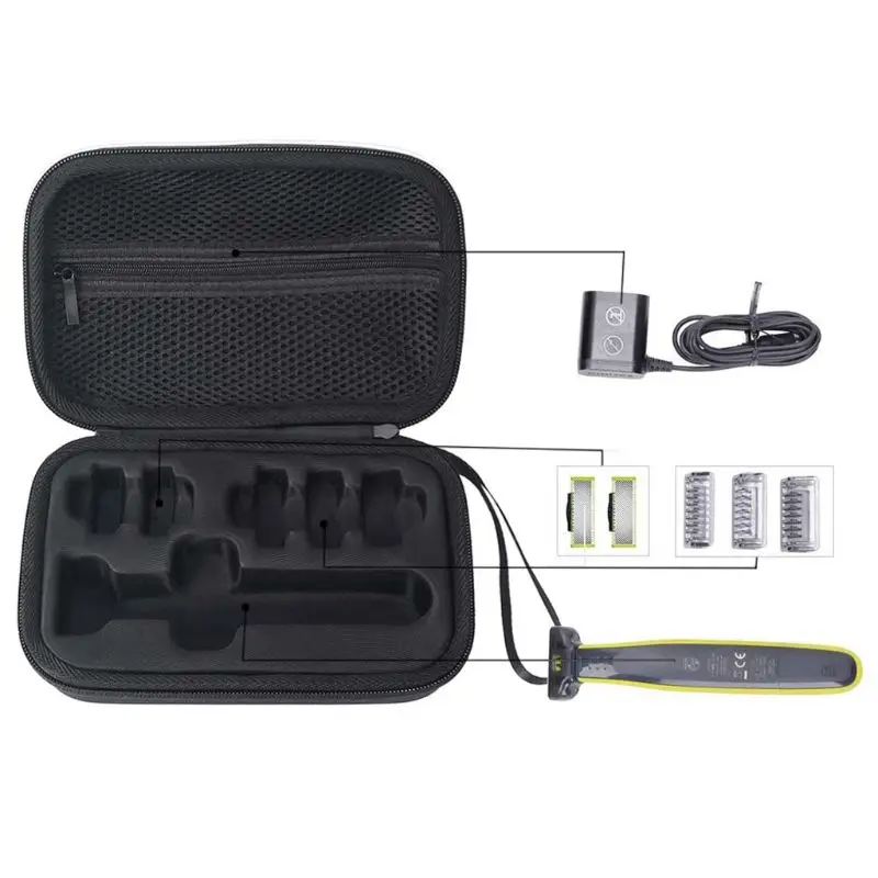 Чехол на молнии для Philips Norelco Oneblade QP2520/70 QP2520/90 QP2520/72 QP2630/70|Сумки| |