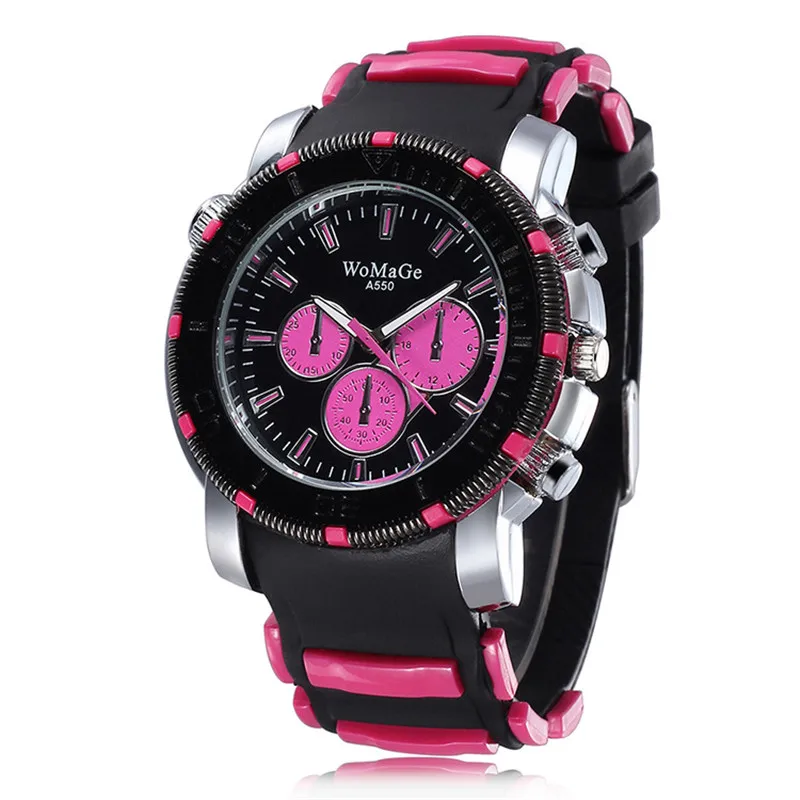 Unisex Watches Woman Relogio Clock Quartz Silicone Stylish Hot Feminino Men New