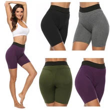 Новые сексуальные шорты для йоги, шорты для тренировок, женские облегающие, женские, пуш-ап, одежда для спортзала, одноцветные, эластичные, дышащие, с высокой талией
