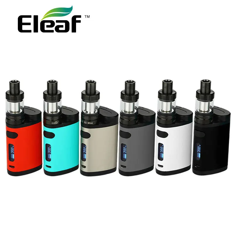 

HOT 200W Eleaf Pico Dual TC Vape Kit w/ istick Pico Box Mod MELO 3 III Mini Atomizer 2ml Tank No 18650 Battery vs istick Pico