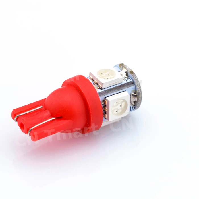 Большая Акция T10 W5W 168 194 Янтарный 5050 SMD 5 СВЕТОДИОДНЫЙ Автомобильный боковой
