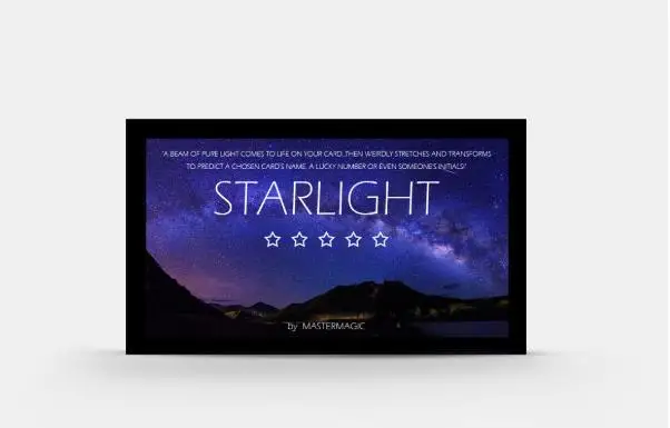 Пол Харрис представляет Starlight(трюк+ онлайн инструкция)-волшебный трюк, иллюзия, фэнтези, карточная магия, веселье, крупным планом, ум, сцена