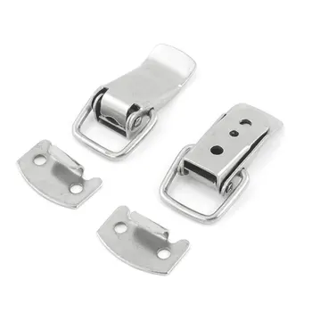 

100% New 2 Set Box Chest Case Spring Loaded Draw Toggle Latch 30mm Length