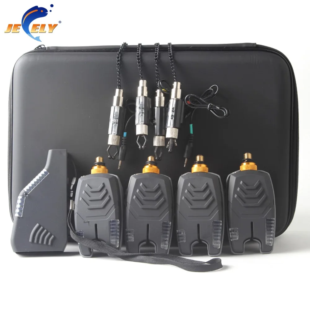 JY-74 Carp Fishing bite alarm with fishing swinger 8LED for carp fishing bite alarm set(4+1+4set) for swinger JY-74 Carp Fishing bite alarm with fishing swinger 8LED for carp fishing bite alarm set(4+1+4set) for swinger