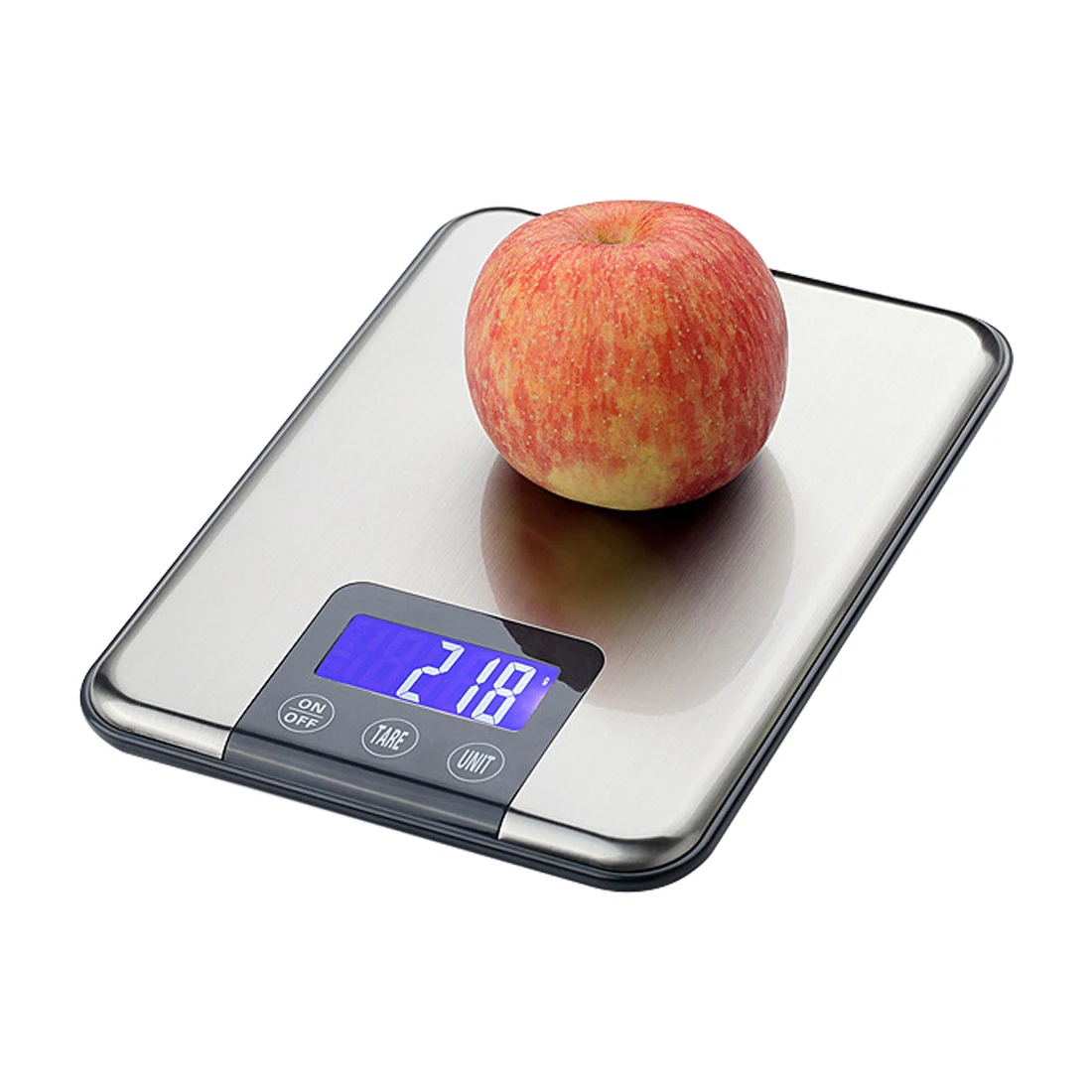 Comprar Balanza Digital de cocina de 15 kg 1g de pantalla táctil 15 kg Balanza de peso de dieta de alimentos grandes escamas electrónicas delgadas de acero inoxidable