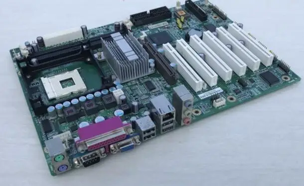 IP-4GVI63 100% ОК, оригинальная материнская плата IPC TOP-MB845VEA ATX, промышленная материнская плата 6-PCI с оперативной памятью процессора 2