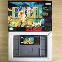 E.V.O. Search for Eden 16bit  game cartidge US Version