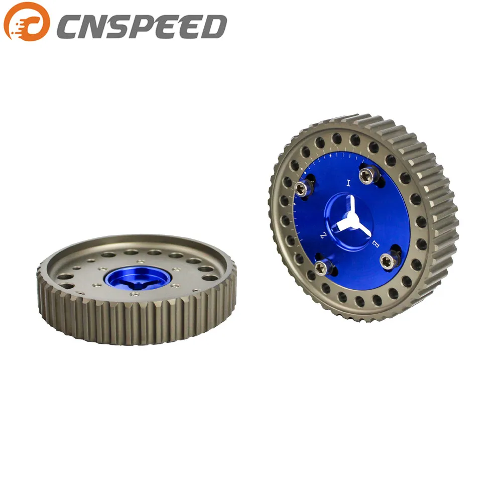 

2pcs Aluminum Upgrade Engine Cam Gear pulley For Mazda MX5 BP6 BP8 NB6 NB8 Cam Pulley Pullys Gears YC100803