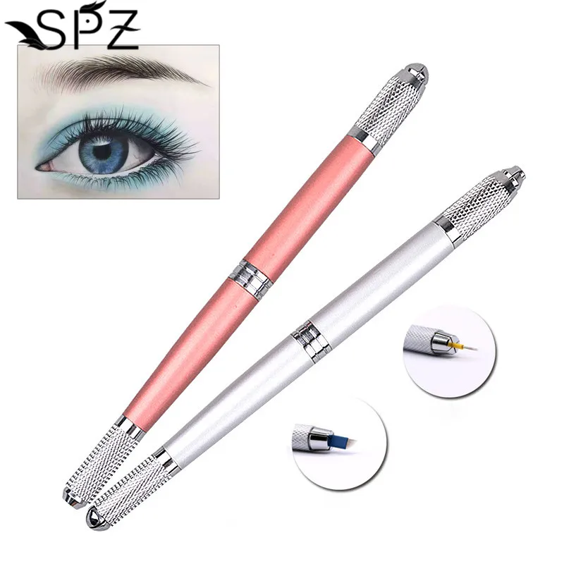 dual tip microblading pen manual tattoo machine alloy dual tip microblading pen manual tattoo machine alloy