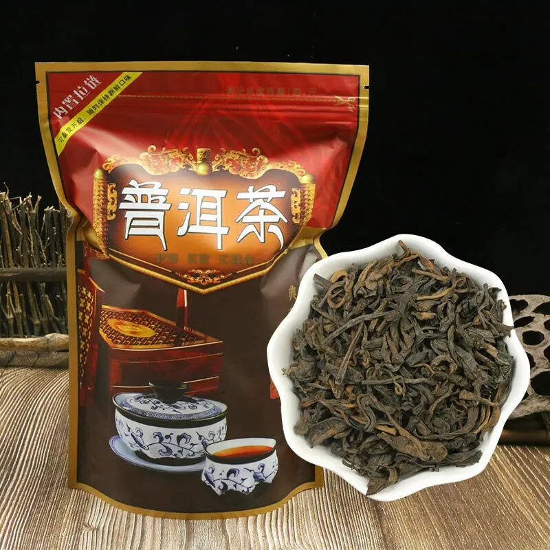 

Old High quality Ripe Pu'er Loose Leaf Tea A China 2017 Years Ancient Tree Shu Pu-erh Health Care