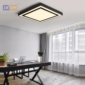

LED Modern Iron Acryl Square Black White 6cm Thin LED Lamp.LED Light.Ceiling Lights.LED Ceiling Light.Ceiling Lamp For Foyer