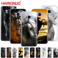 HAMEINUO Чехол для мобильного телефона с принтом животного, лошади для samsung Galaxy S9 S7 edge PLUS S8 S6 S5 S4 S3 MINI
