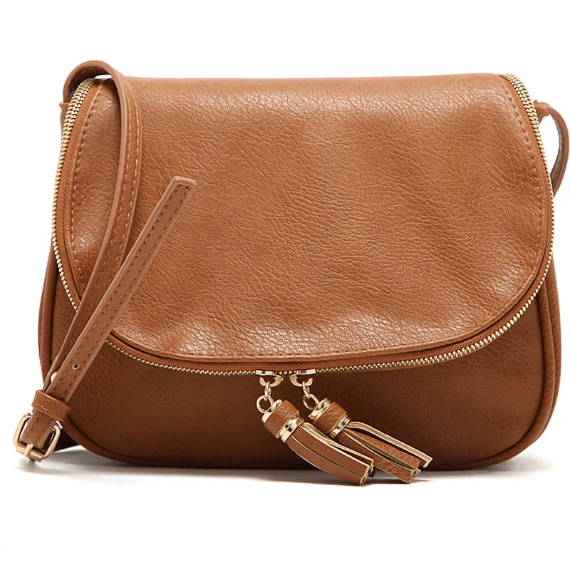 Hot Sale Tassel Women bag Leather Handbags Cross Body Shoulder Bags Fashion Messenger Bag 5 Colors