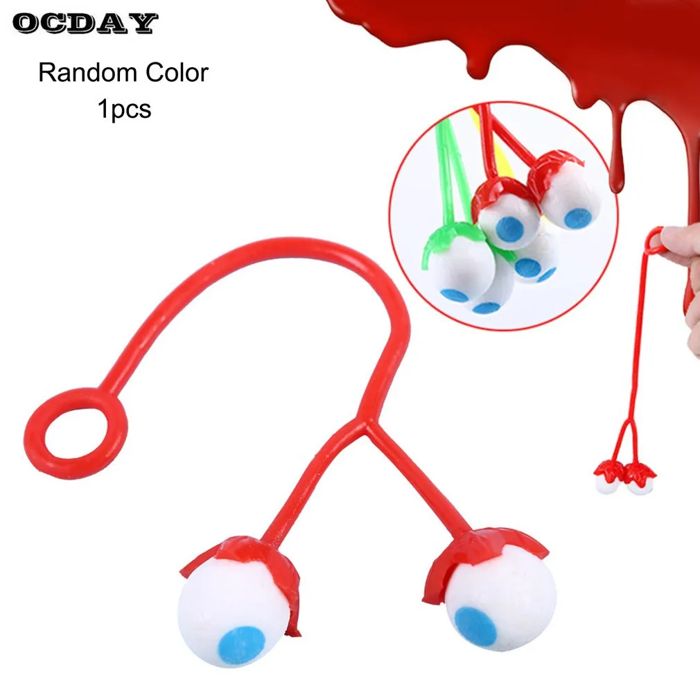 New Hot Stretchy Big Eyeballs Kids Sticky Squeezing Cute Play Tricks