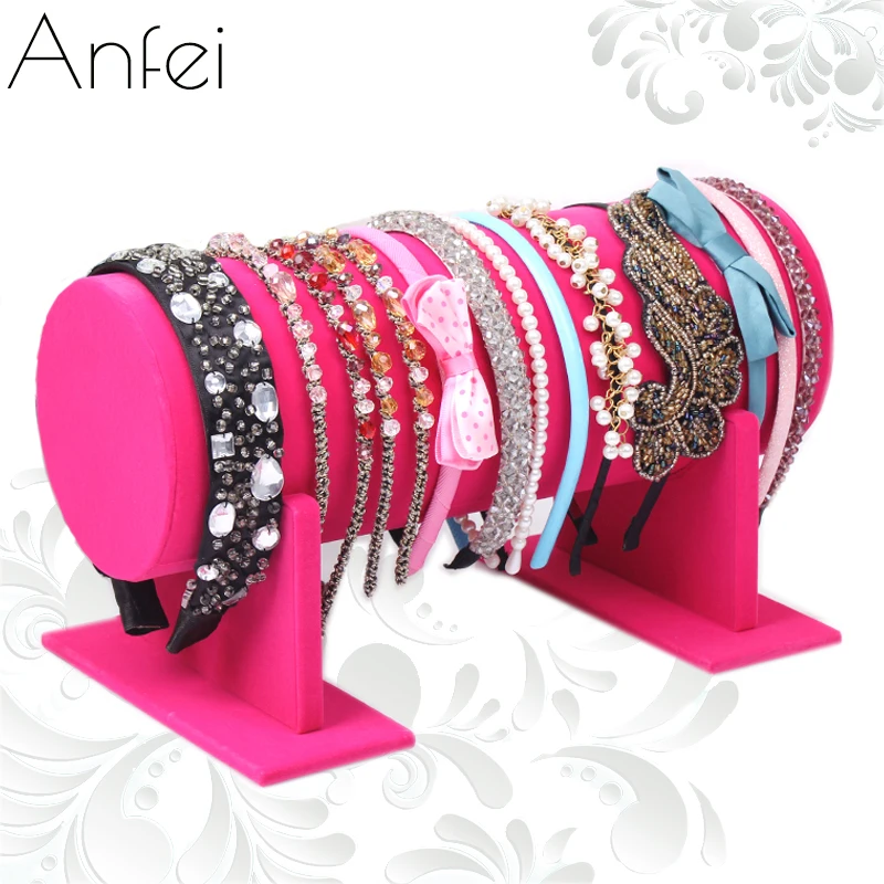 Buy Velvet Headband Display Holder Necklace Display