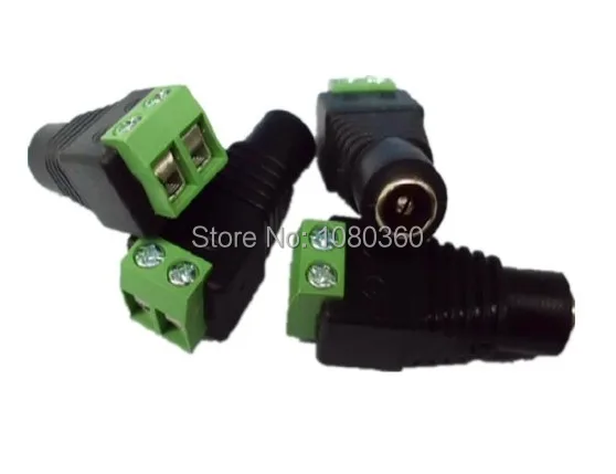 

100pcs/Lot 5.5mm x 2.1mm DC female connector , DC power connector jack adapter, Free shipping