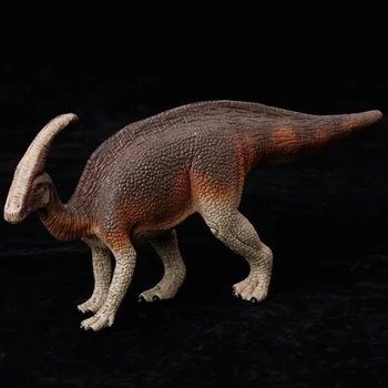 

2019 New 1PC Parasaurolophus Dinosaur Action Figure Toys Hand Puppet Kids Educational Model