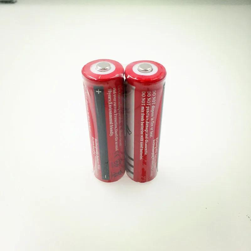 

2pcs/lot 18650 battery 3.7V 4200mAh rechargeable liion battery for Led flashlight Torch batery litio battery+ Free Shipping