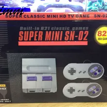 DHL 30 шт. Мини HD HDMI ТВ игровой консоли ручной ретро Семья игровой консоли Built-In821 классические игры двойной геймпад PAL и NTSC