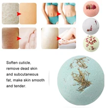 Шарики для ванны тела эфирное масло мяч для ванной сушеный цветок ароматерапия Расслабление увлажнение, спа DIY аксессуары для купания шарики для ванны