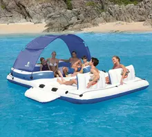6-8pepole inflatable water floating row relax water floating bed swimming bed floating chair 6-8pepole inflatable water floating row relax water floating bed swimming bed floating chair