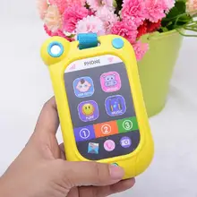 Новые детские игрушки детей, телефон с технологией голубой зуб и клеящихся элементов моделирование музыкальный мобиль игрушка телефон для детей, игрушки в подарок на день рождения телефонов Высокое качество