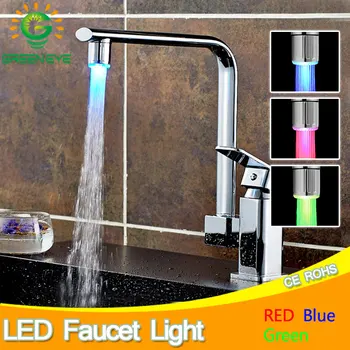 

LED Faucet Light Temperature Sensor Intelligent Recognition Temperature Different Temperation LED Light Color Water Tap Shower