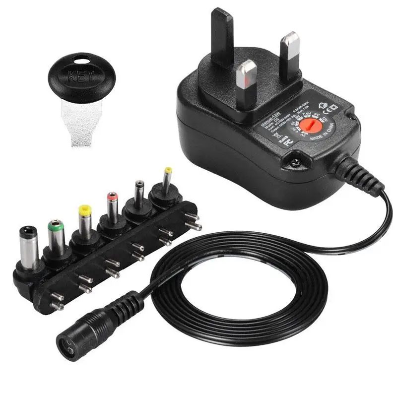 

EastVita 4.5V 5V 6V 7.5V 9V 12V 2A 2.5A AC DC Adaptor Adjustable Power Adapter Charger Supply for Camera Phone PC led strip r29